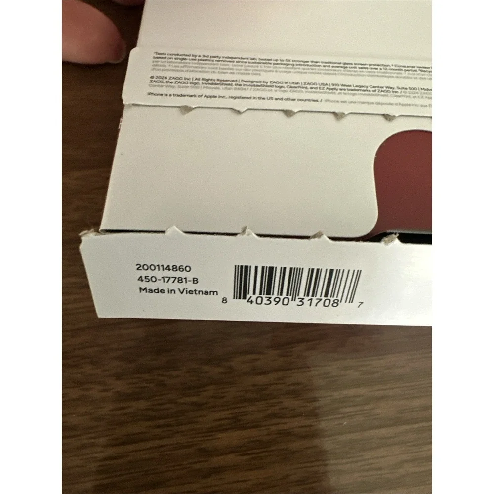 ZAGG open box